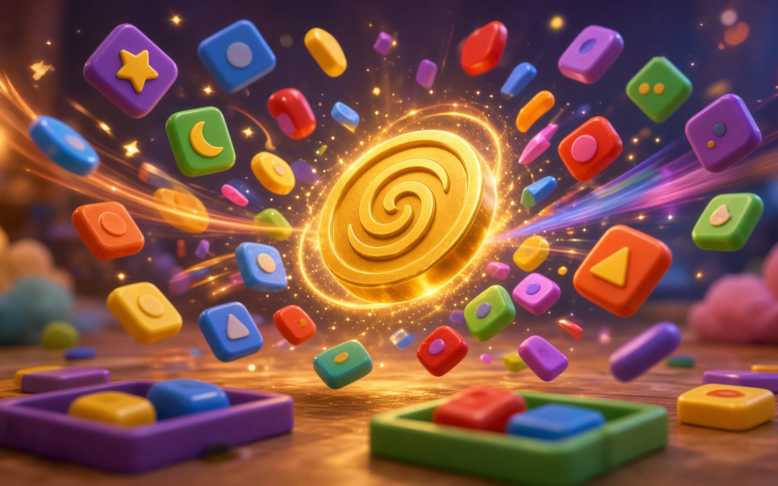 Rule Flip — rule token flips, sort tiles scatter